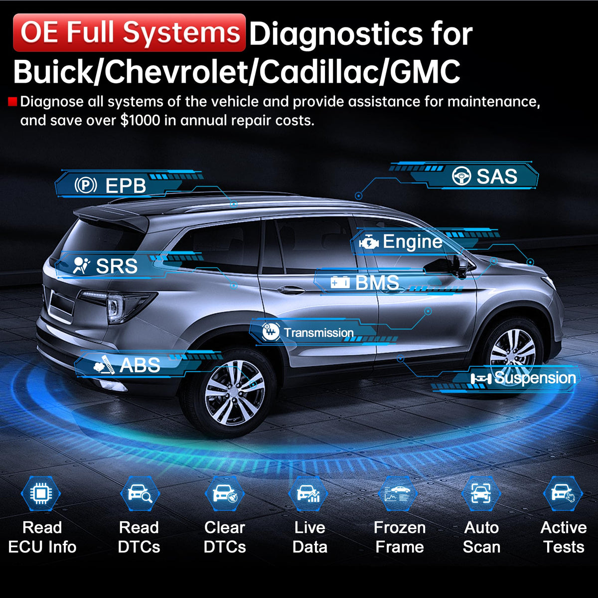IP500 for GM OBD2 Scanner