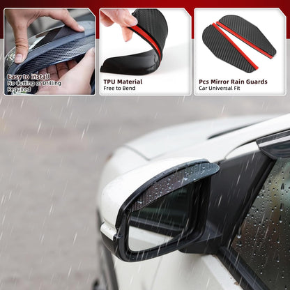 4PCS in Channel Window Rain Guards Fit for Nissan Altima 2019