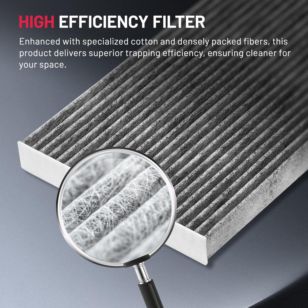 Cabin Air Filter CF11775 Compatible with Ford 15 (11.1" x 9" x 0.9" / CF11775)