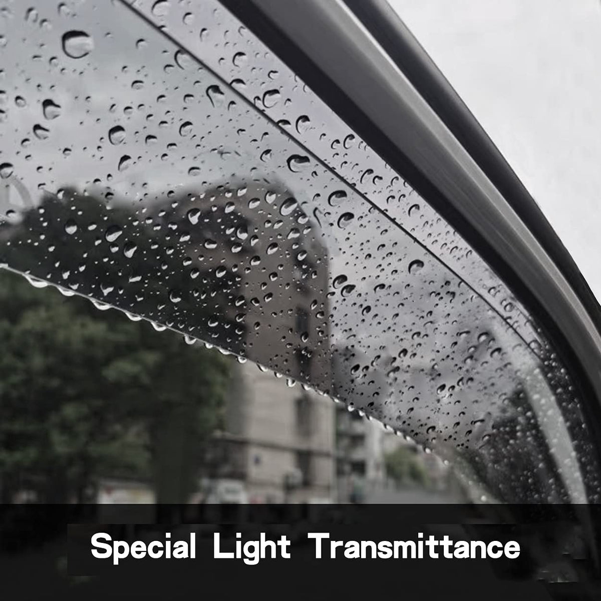 4pcs Extra Durable Rain Guards for 2011 (2011-2020 Outlander)