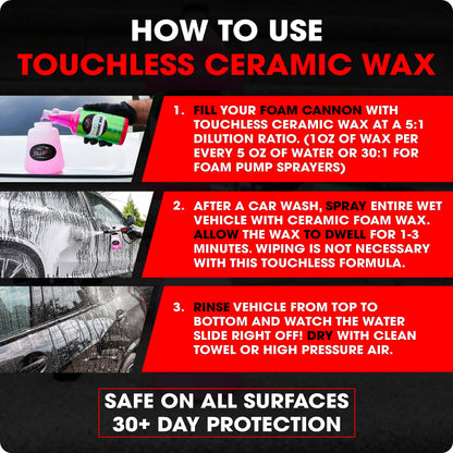 Swift Touchless Ceramic Foamable Wax (32 Fl Oz (Pack of 1))