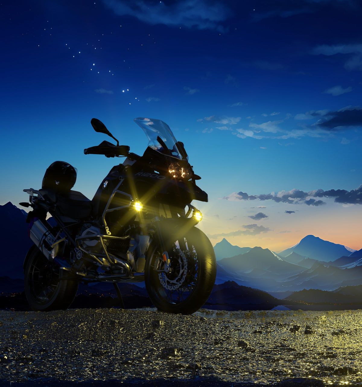 4.5 Inch Motorcycle Auxiliary LED Fog Light