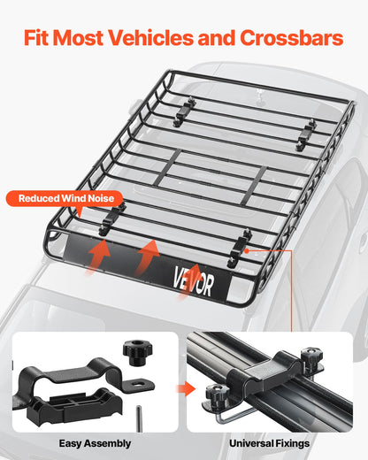Roof Rack Basket (51x36in)