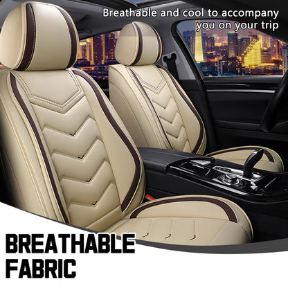 Car Seat Covers for Chrysler Pacifica 2004 (Beige / 2 Pcs Front)