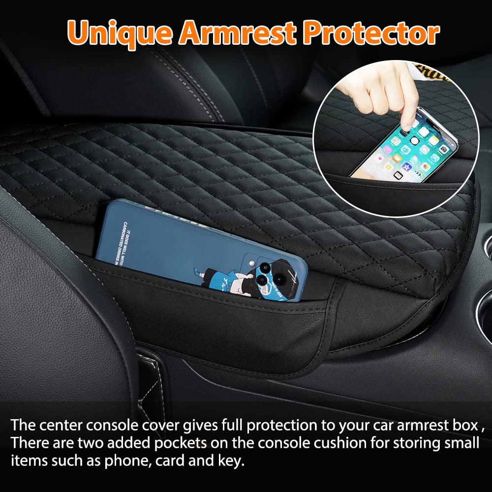 Center Console Cover for Toyota Venza 2021 2022 2023 2024 Accessories Armrest Cover Anti (6)Toyota Venza 2021-2024)