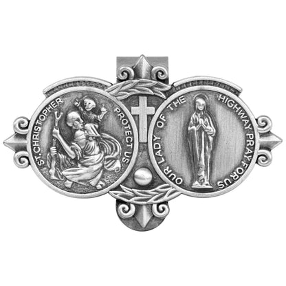 St. Christopher Visor Clip