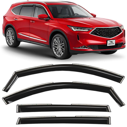in Channel Extra Durable Rain Guards for Acura MDX 2022 (For MDX 22-27)