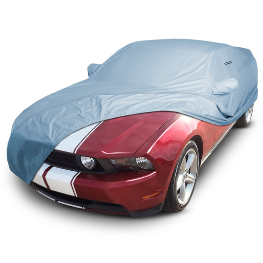 Car Waterproof Cover for 2024 (31. Mustang without Big Spoiler 2024-2026 / Sky Gray)