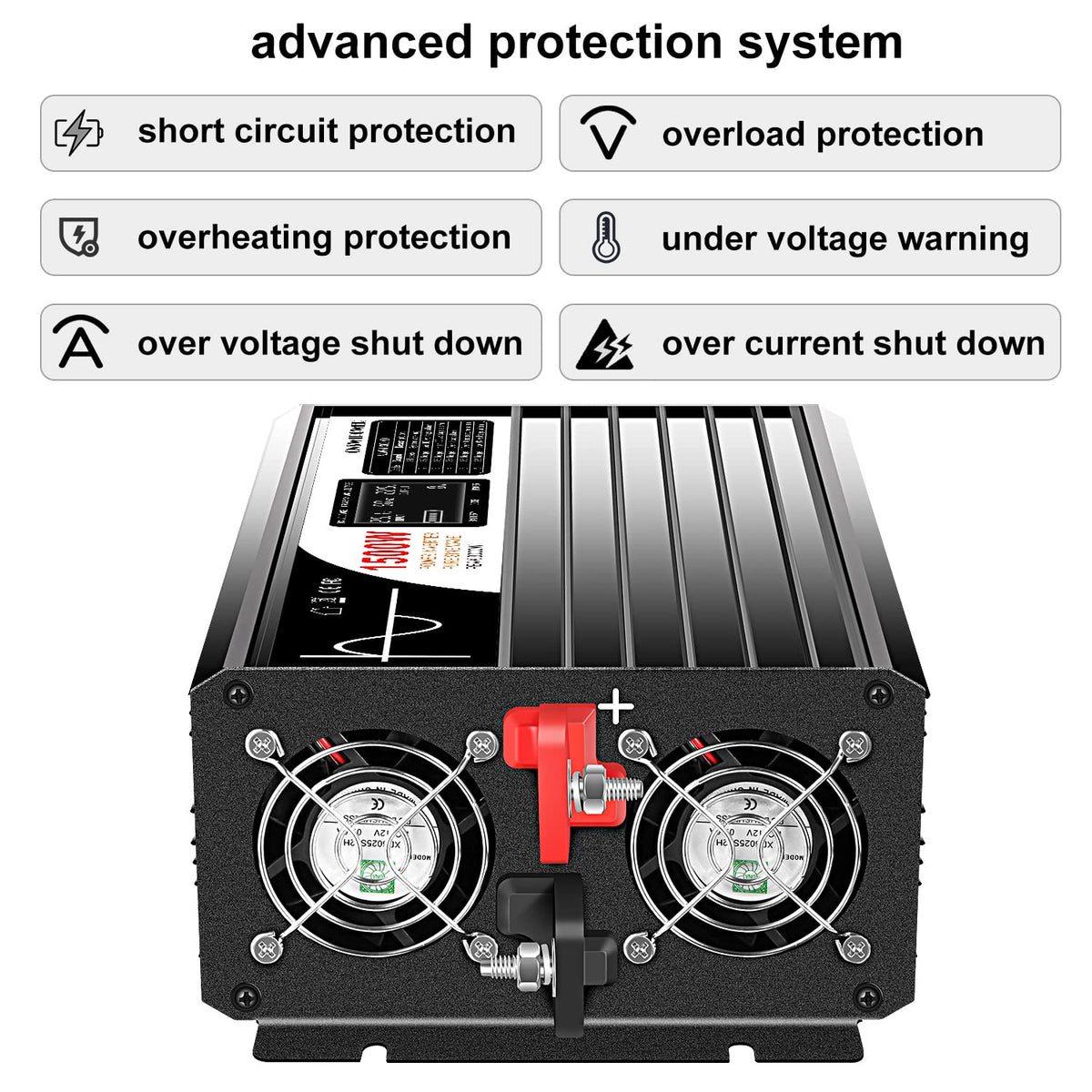 1500W Pure Sine Wave Inverter (24V 1500W)