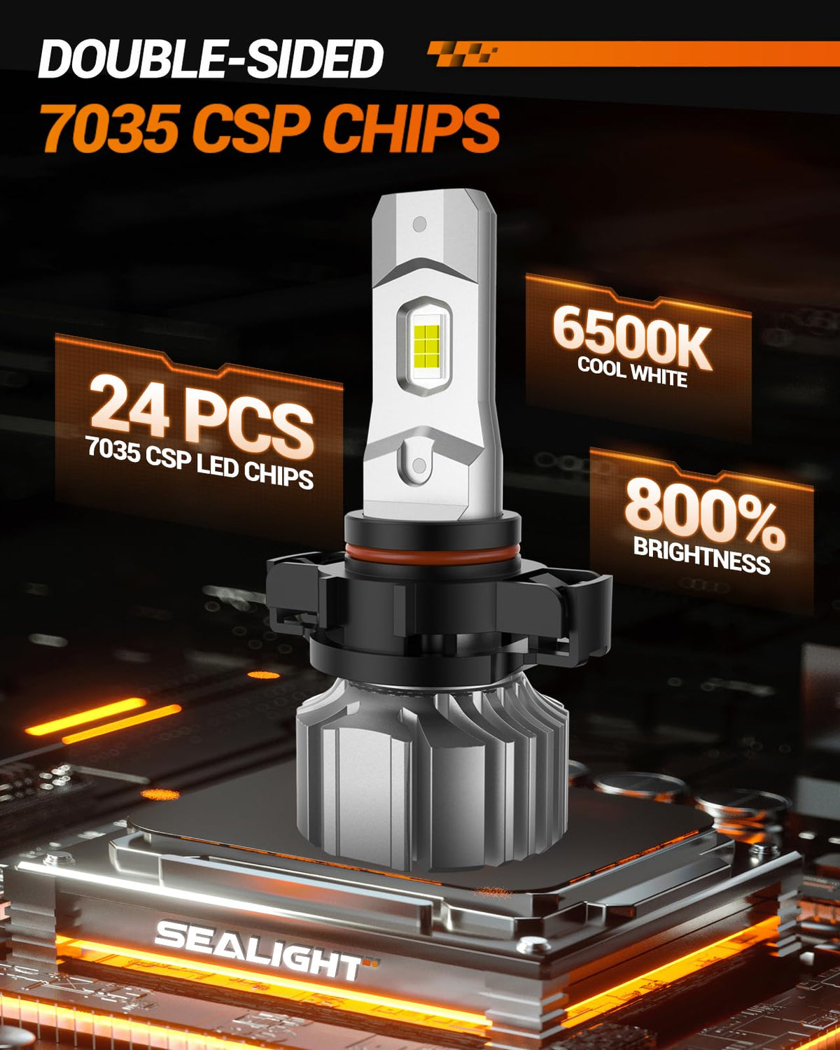 5202 LED Fog Light Bulbs or DRL (XF3 5202/5201)