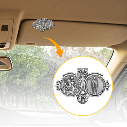 St. Christopher Visor Clip