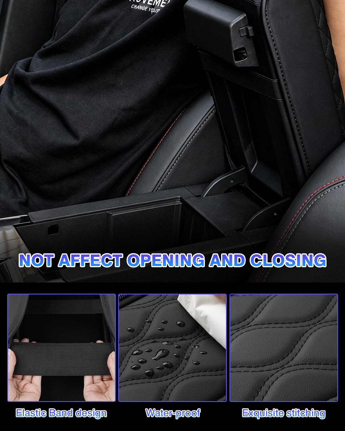 Center Console Cover for 2021 (3)Ford Bronco Sport 2021-2026)