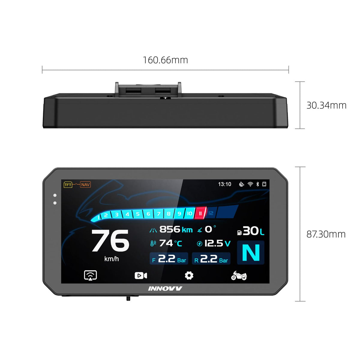 N3 Motorcycle Display for BMW