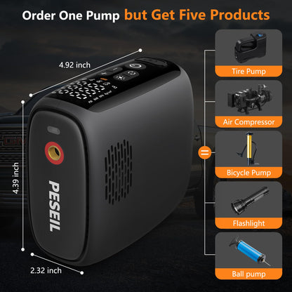 Tire Inflator Portable Air Compressor