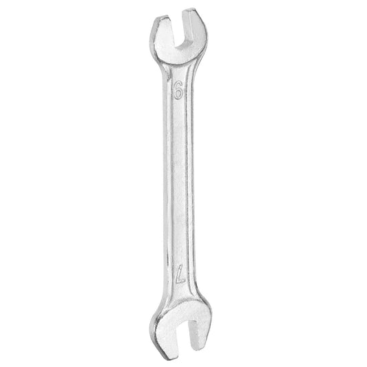6x7mm Double Open End Wrench 15° Offset Angle Wrenches (6mm x 7mm)