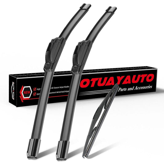 Windshield Wiper Blades for Nissan Pathfinder Xterra 2005 (24"+18"+12")