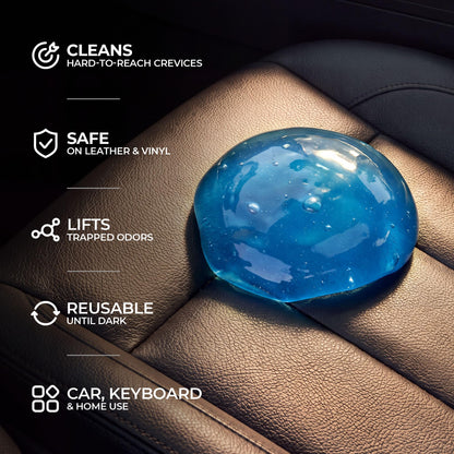 Car Cleaning Gel for Vents (Green)