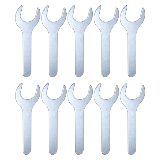 10pcs 30x138x2.2mm Small Single Open End Wrench Metric Wrenches (30x138x2.2mm)