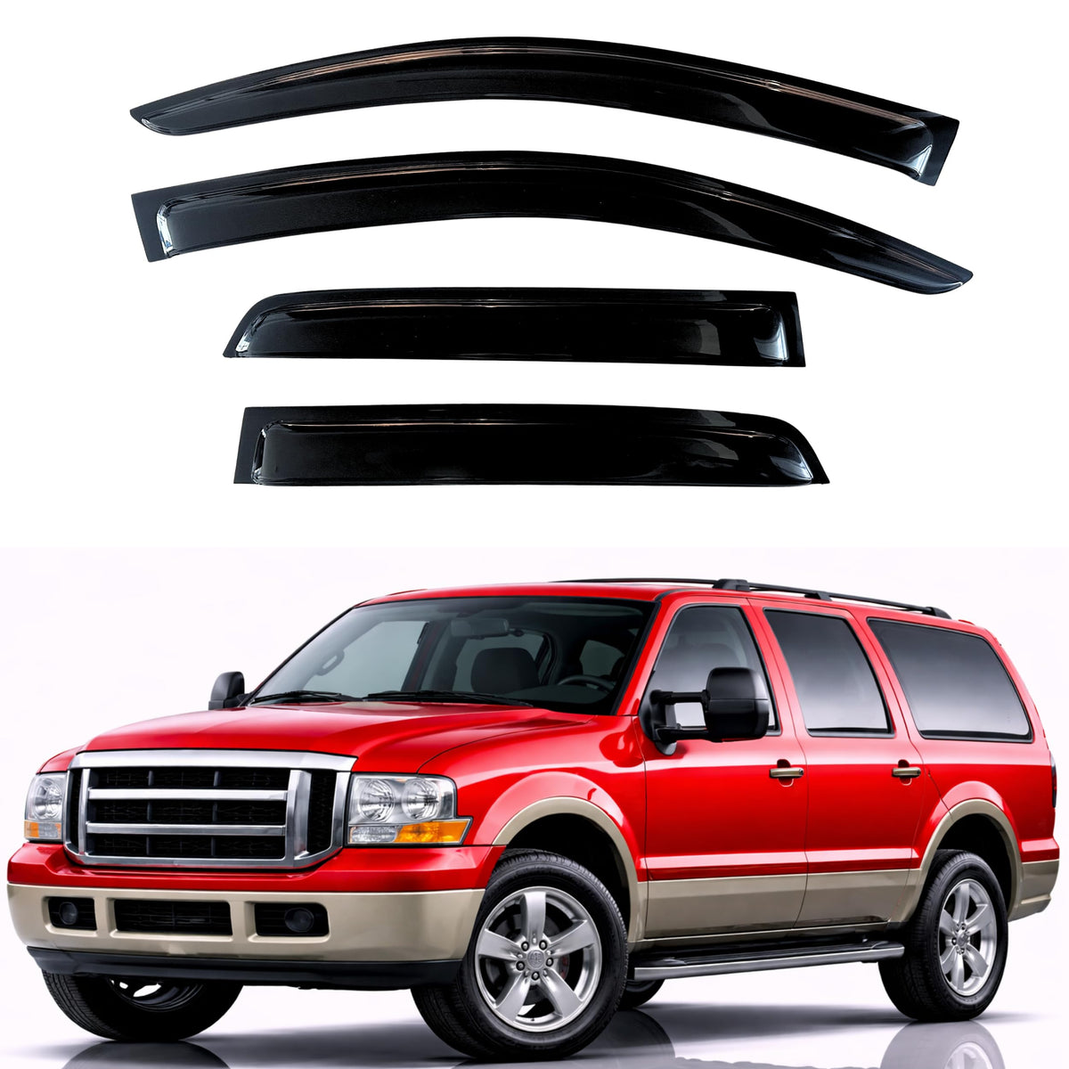 Rain Guards Window Visors for 2000 (2000-2005 Excursion)