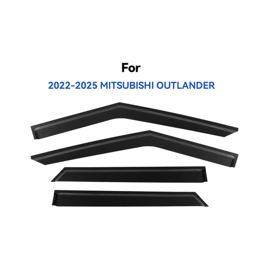 Window Visors Rain Guards for 2022 2023 2024 2025 2026 Mitsubishi Outlander (2022-2026 Mitsubishi Outlander)