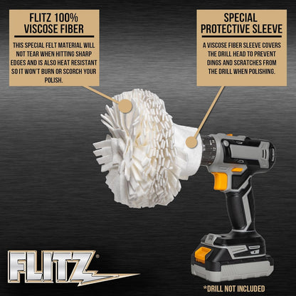 BuffBall with Metal Polish Paste (7-Inch)