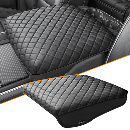 Center Console Cover Fit for 2019 (Fit for 2009-2025 Dodge Ram Bucket Seat / Black Leather)