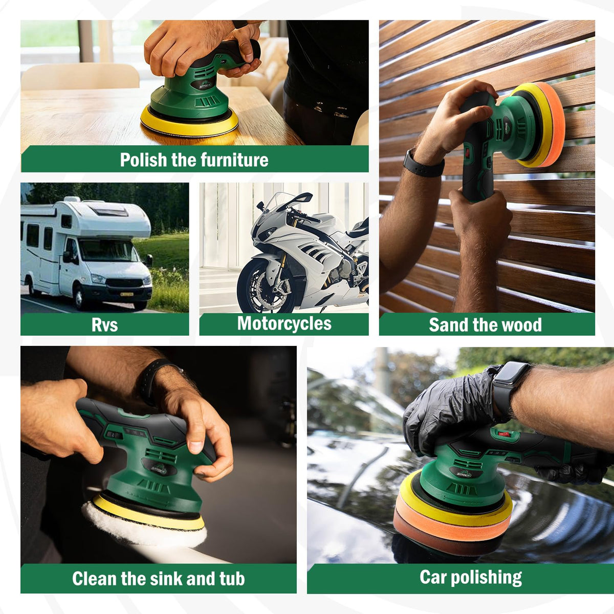 S3 Cordless Car Polishers and Buffers (Original)