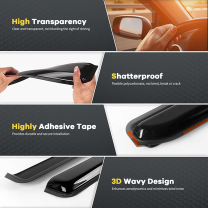 Window Visor Fit for GMC Terrain 2018