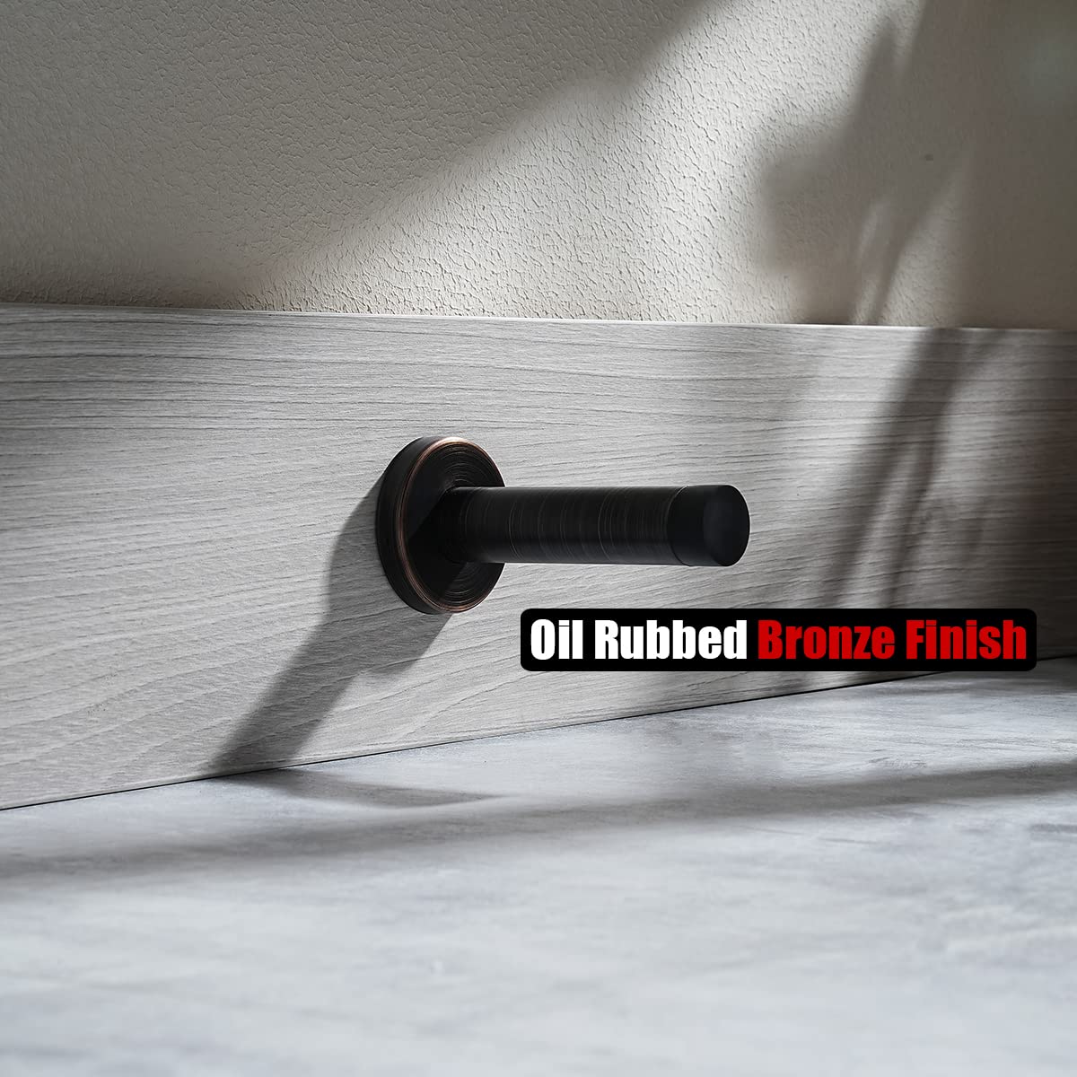 Door Stopper Oil Rubbed Bronze (1 Pack / Oil Rubbed Bronze)