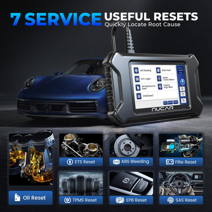 CS6 OBD2 Scanner Diagnostic Tool (Black)