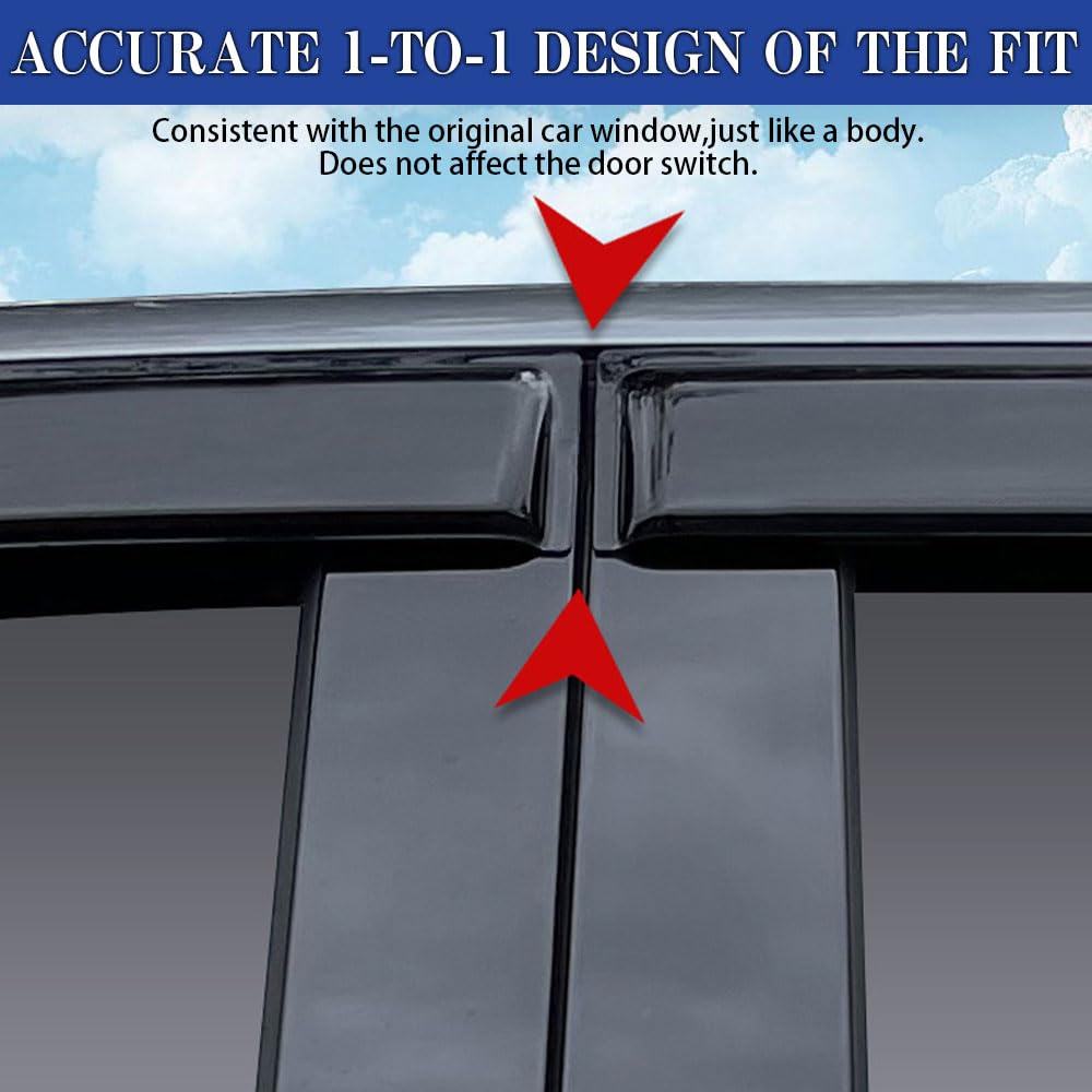 Rain Guards for Ford Bronco Sport 2021 (For Ford Bronco Sport 2021-2024)