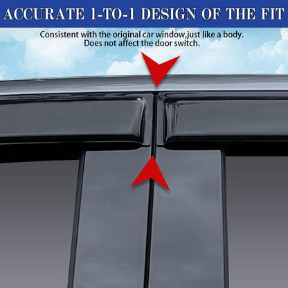Rain Guards for Ford Bronco Sport 2021 (For Ford Bronco Sport 2021-2024)