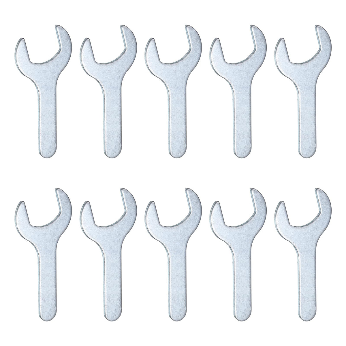 10pcs 26x100x2.8mm Small Single Open End Wrench Metric Wrenches (26x100x2.8mm)