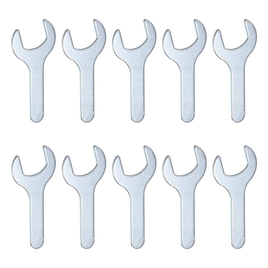 10pcs 26x100x2.8mm Small Single Open End Wrench Metric Wrenches (26x100x2.8mm)