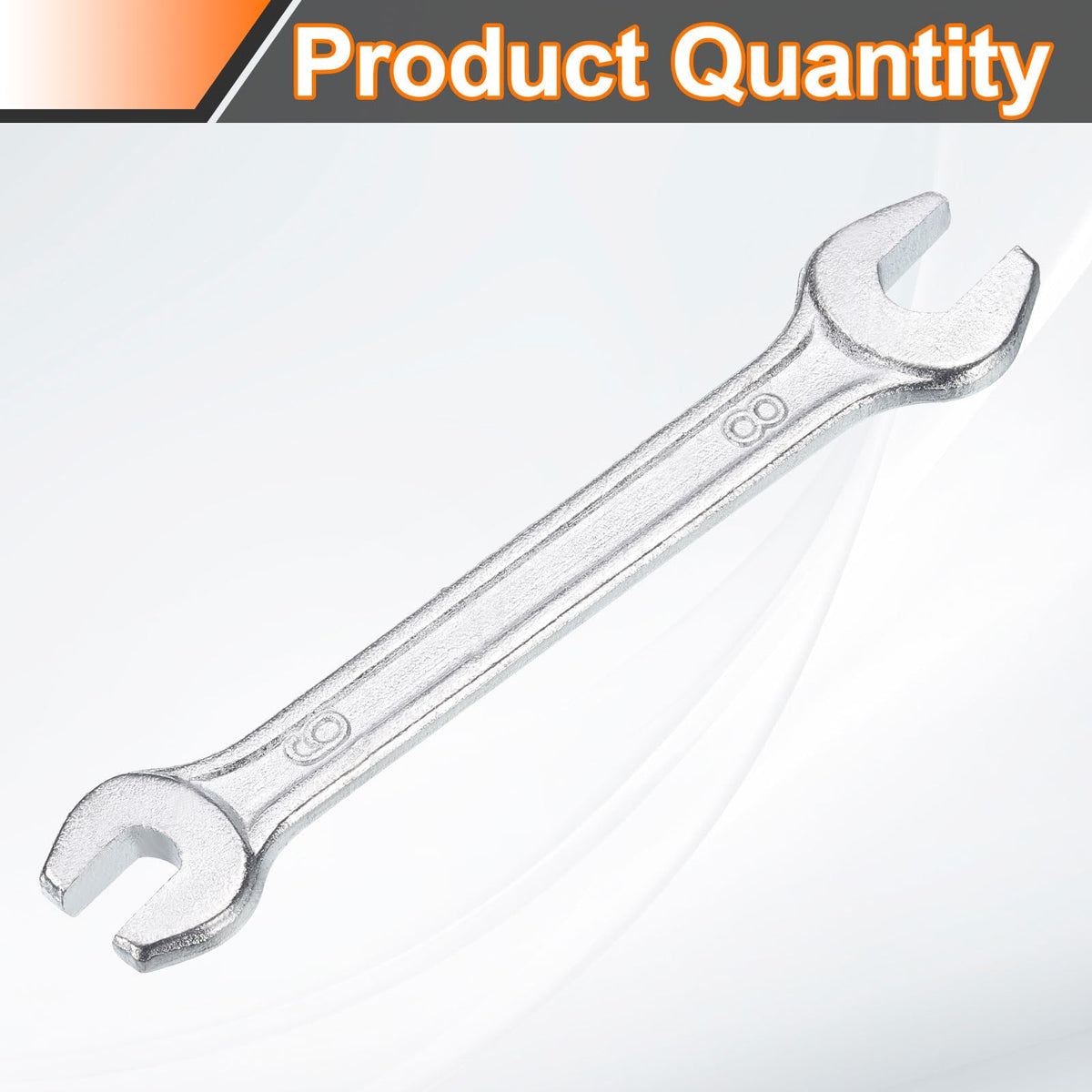 6x8mm Double Open End Wrench 15° Offset Angle Wrenches (6mm x 8mm)