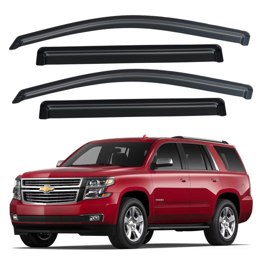 Window Visors Rain Guards for 2015 (2015-2020 Tahoe/Yukon)