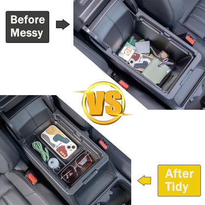 2PCS Center Console Organizer Set for 2023 (2023-2027 CRV (2pcs))