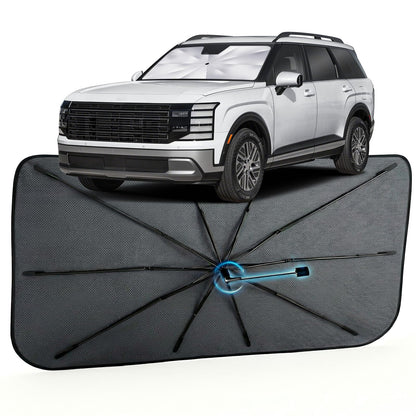 Car Windshield Sun Shade Umbrella for Hyundai Palisade 2019 (For Hyundai Palisade 2019-2027)