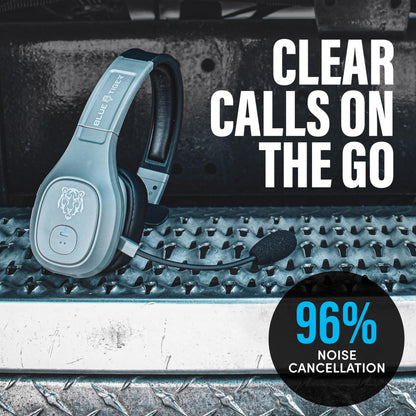 Storm Trucker Bluetooth Headset with Noise Cancelling Mic (Gray / Storm)