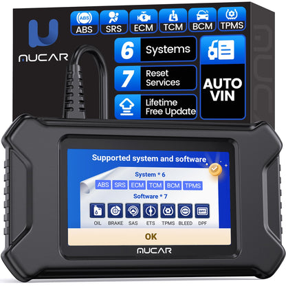 CS6 OBD2 Scanner Diagnostic Tool (Black)