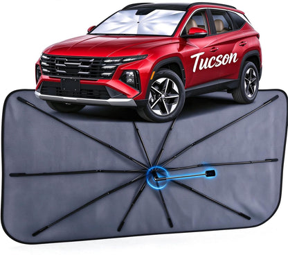 Car Windshield Sun Shade Umbrella for Hyundai Tucson 2022 (For Hyundai Tucson 2022-2027)