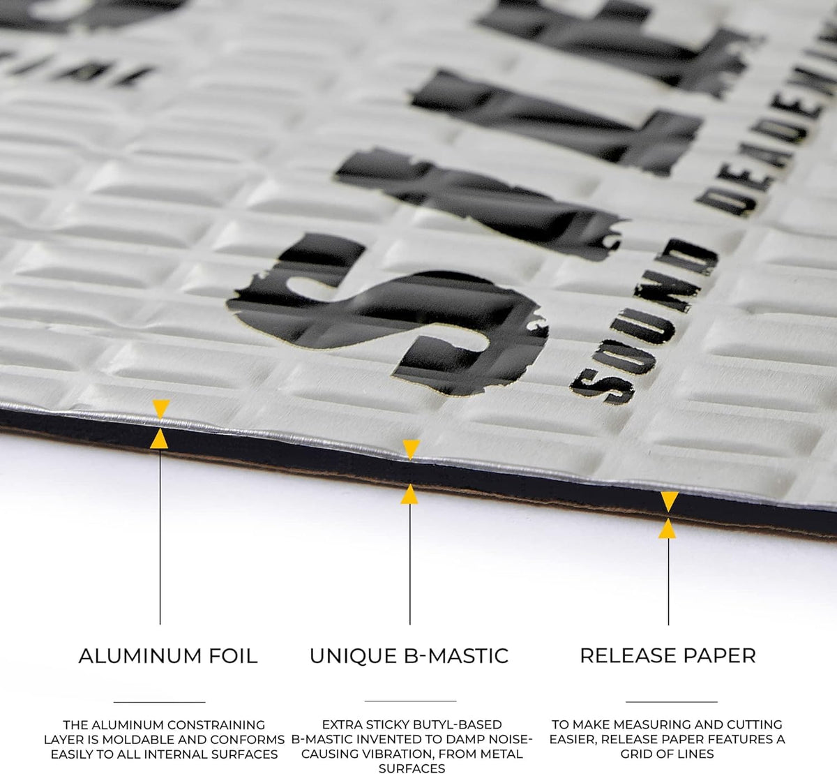 80 mil 5 sqft Car Sound Deadening mat