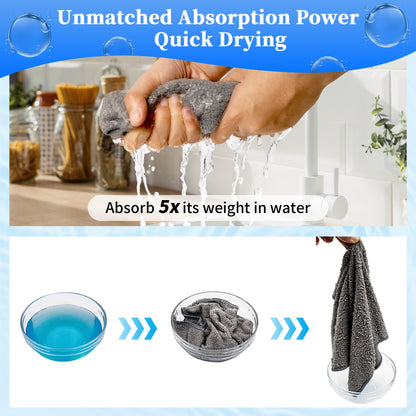 Microfiber Cleaning Cloth (3 Colors Assorted / 24pk)