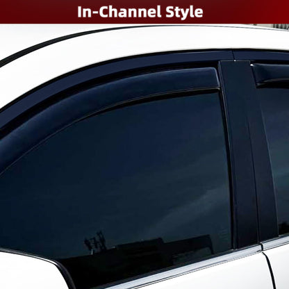 4PCS in Channel Window Rain Guards Fit for Nissan Altima 2019