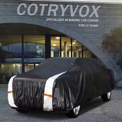 Jeep Gladiator Truck Cover Custom Fit 1999 (Black Truck Cover / B.Fit Jeep Gladiator Crew Cab SB)