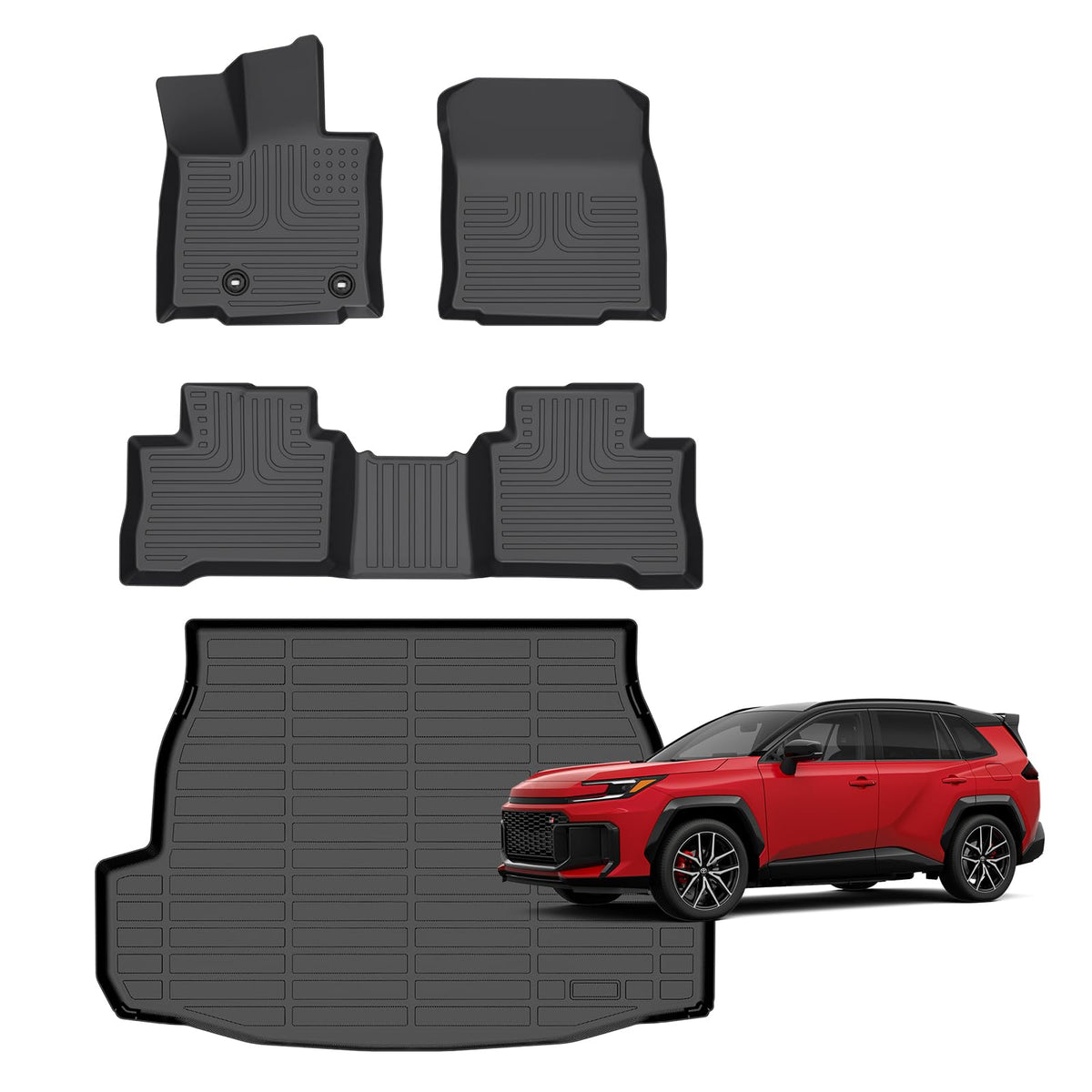 for Toyota RAV4 Hybrid Floor Mats 2026