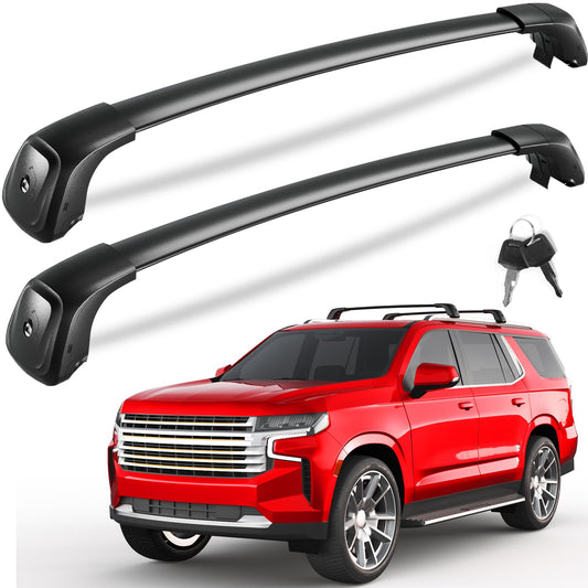 350lbs Roof Rack Cross Bars for 2021 (Fit 21-26 Tahoe & Suburban & GMC Yukon & Escalade)