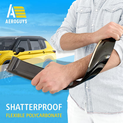 Extra Durable Window Deflectors in (For Mitsubishi Outlander 22-27)