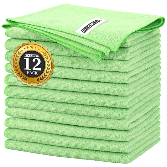 Sage Green Microfiber Cleaning Cloth (Sage Green / 12pk)