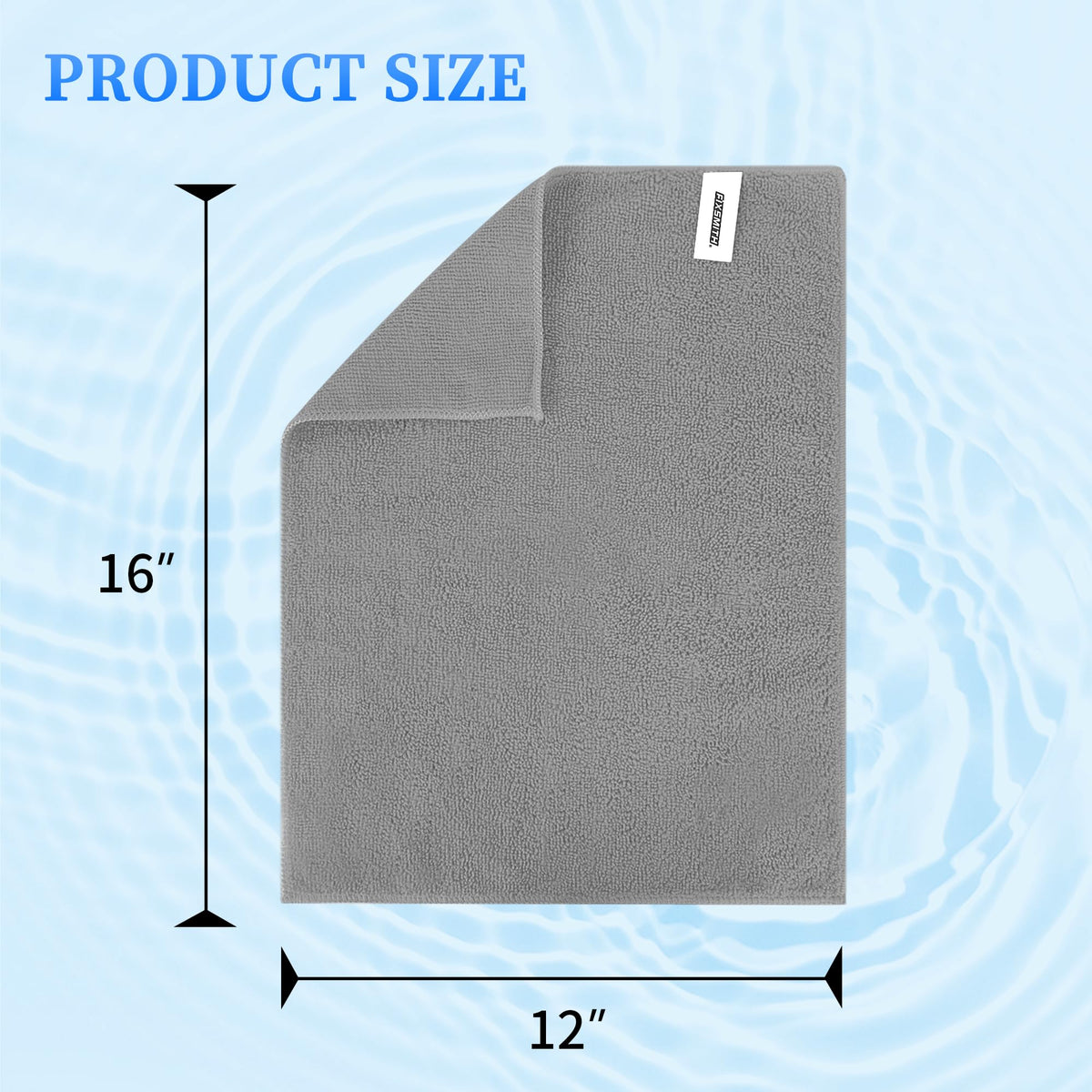 Microfiber Cleaning Cloth (3 Colors Assorted / 12pk)